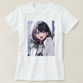 Camiseta あっかんベーTシャツ|寿司娘 GenerativeAI