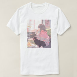 Camiseta お菓子JK Tシャツ|寿司娘 GenerativeAI