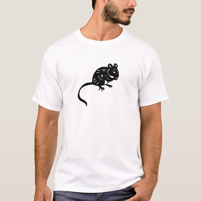 Camiseta ねずみ　ネズミ　グッズ　鼠　 mouse; rat (Anverso)