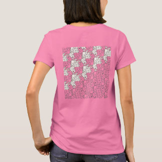 CAMISETA ウサギ・タイルのテセレーション(WL)