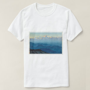 Camiseta カ・ェ・ュ ジ ガ, Kangchenjunga, Yoshida, Woodcut
