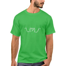¯\_(ツ)_/¯ shrugging emoji T-Shirt