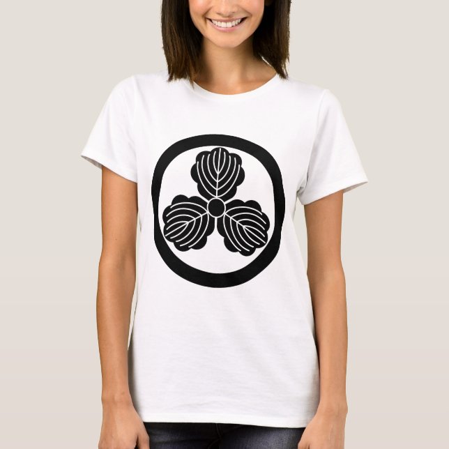 CAMISETA 丸に三つ柏 (Anverso)