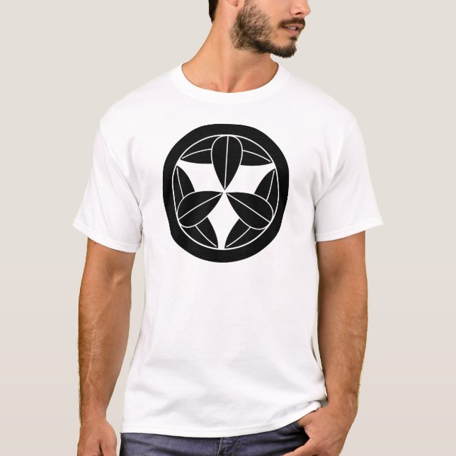 CAMISETA 丸に九枚笹 (Anverso)