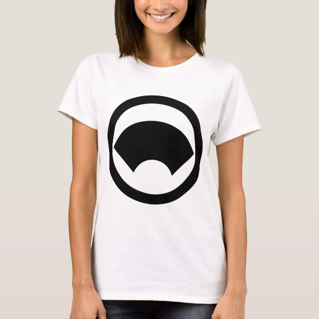 CAMISETA 丸に地紙 (Anverso)