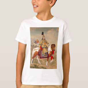 Camiseta 乾隆帝 del emperador de Qianlong de China en ar
