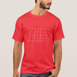 CAMISETA 五十音（ひらがな）