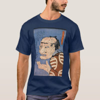 人でできた顔, cara hecha de gente, Kuniyoshi, Ukiyoe del