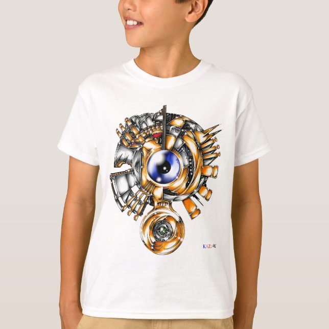 Camiseta 作品番号00017　「闇から点る希望の増幅装置」TypeA (Anverso)