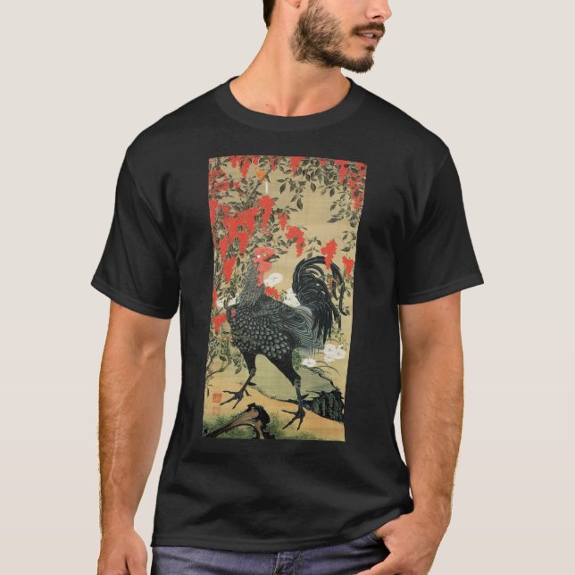 Camiseta 動 植 綵 絵(14)南 天・, , snihtsni (Anverso)