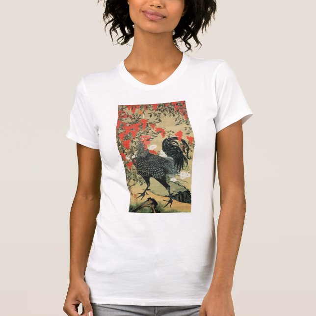 Camiseta 動 植 綵 絵(14)南 天・, , snihtsni (Anverso)