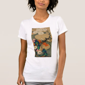 Camiseta 動 植 綵 絵(29)菊 花・, , snihtsni