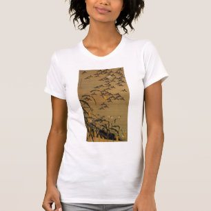Camiseta 動 植 綵 絵(4)秋 塘 群 htémica, 