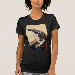 Camiseta 北 斎 の 鷹, 北 斎 Hokusai Hawk, Hokusai