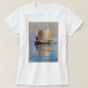 Camiseta 帆 船 日, Vela De Vela Brillo, Hiroshi Yoshida