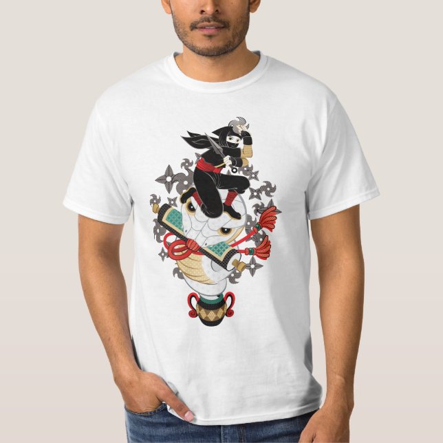 Camiseta 忍者と蛇２０１９（リメイク）／ Ninja and snake 2019（remake） (Anverso)