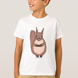 CAMISETA  手をぎゅっとしてただ立っているリス