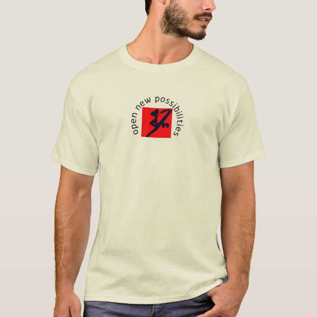 Camiseta 拓-open new possibilities (Anverso)