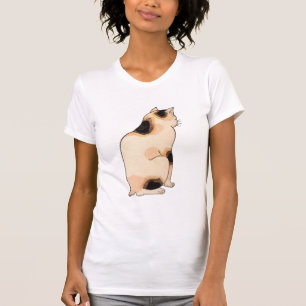 Camiseta 日本猫, gato japonés del 国芳, Kuniyoshi, Ukiyo-e