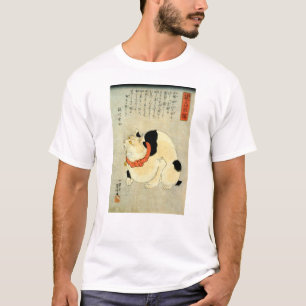 Camiseta 日本猫, gato japonés del 国芳, Kuniyoshi, Ukiyo-e