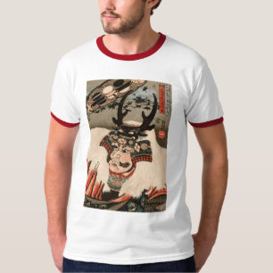 Camiseta 武 田 信 玄, 国 芳 Takeda Shingen, Kuniyoshi, Ukiyo-e