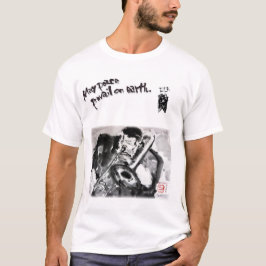 CAMISETA 水墨画家であり詩人の「松元えるく」オリジナルＴシャツです。