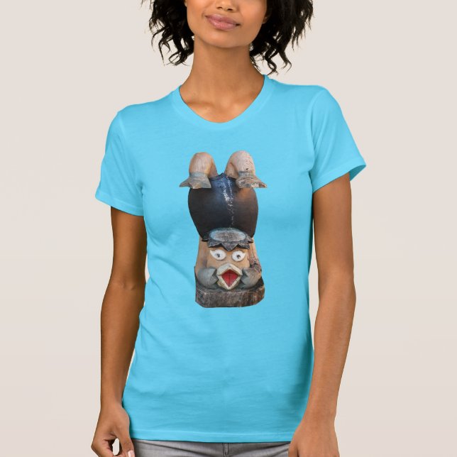Camiseta 河 de Kappa 童 Handstand (Anverso)