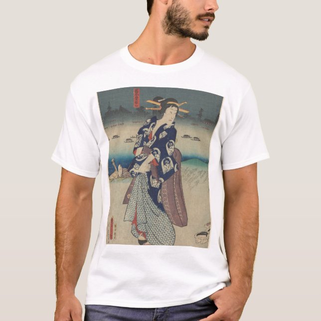 Camiseta 浮世絵　ukiyo-e (Anverso)