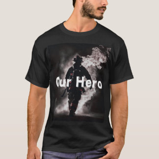 CAMISETA 消防士　ヒーロー　クール　応援　感謝