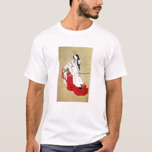 Camiseta 白 拍 子, 北 Baile Shirabyōshi, Hokusai, Ukiyo-e