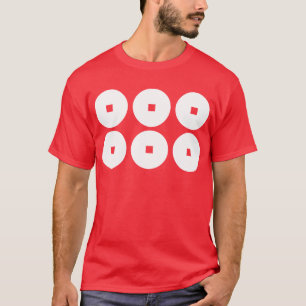 Camiseta 真田幸村家紋, Sanada Yukimura KAMON, Cr japonés de la