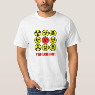 Camiseta 福島 de JP Fukushima del 日本国 de Japón