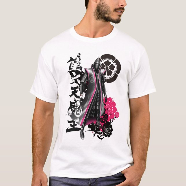 CAMISETA 織田信長　第六天魔王Tシャツ (Anverso)