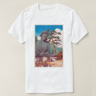 Camiseta 鎌倉大仏, gran Buda en Kamakura, Hasui Kawase