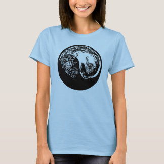 CAMISETA 陰陽ガール