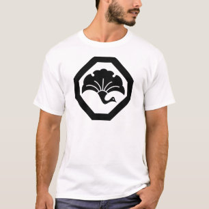 CAMISETA 隅切り角に銀杏鶴