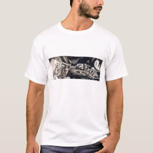 Camiseta 雲 龍 図, 曾 我 白 Dragon con Cloud, Sumi-e