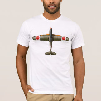 Camiseta 零式艦上戦闘機 plano del combatiente cero japonés A6M