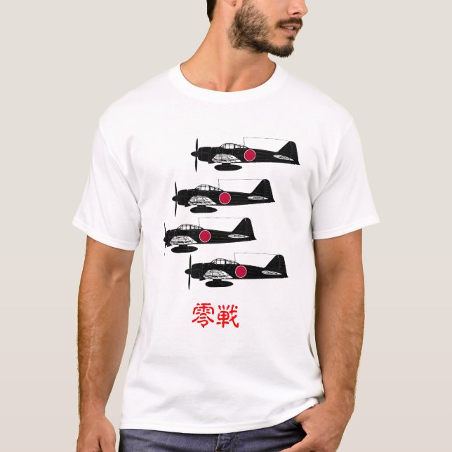 CAMISETA 零戦 (Anverso)