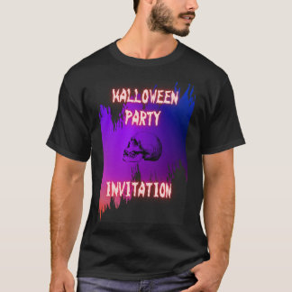 CAMISETA 骸骨イラストのハロウィンパーティー用