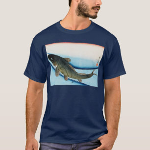 Camiseta 鯉, 広 重 Carp, Hiroshige, Ukiyoe