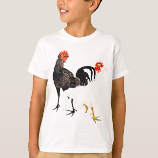 CAMISETA 鶏 伊藤若冲 ニワトリ にわとり 日本画