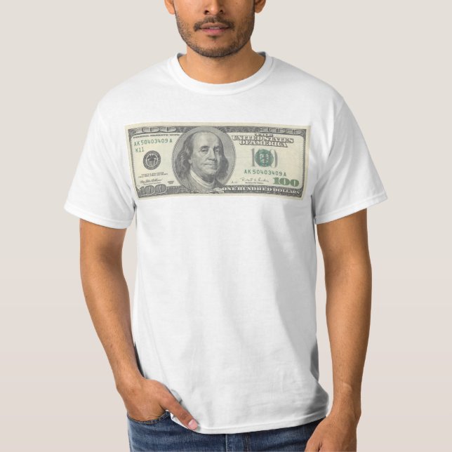 CAMISETA ＄１００ドル札 (Anverso)
