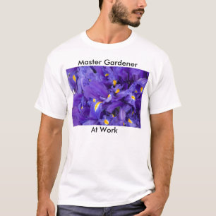 Camiseta 000050, jardinero principal, en el trabajo