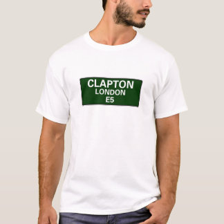 CAMISETA 000 PLACAS DE CALLE - LONDRES - CLAPTON E5