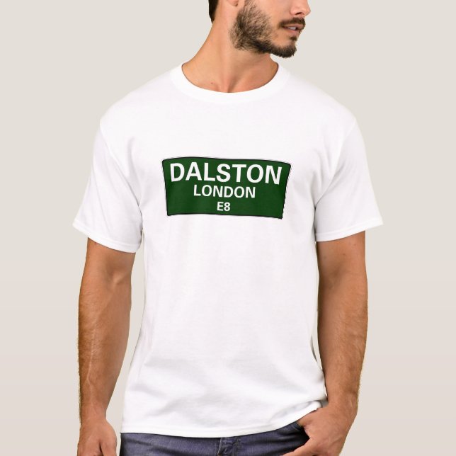 CAMISETA 000 PLACAS DE CALLE - LONDRES - DALSTON E8 (Anverso)