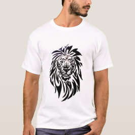 Camiseta 001 - León - blanco y negro