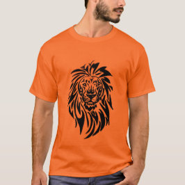 Camiseta 002 - León - Naranja