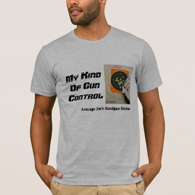 Camiseta 006 (2), mi KindOf GunControl, la ha de Joe medio… (Anverso)