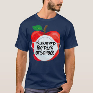 Camiseta 00 días de estudiante de profesor virtual remoto e